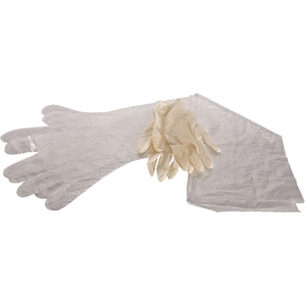Allen 516 Latex  One Size Fits Most Latex 6 pr Shoulder/6 pr Wrist