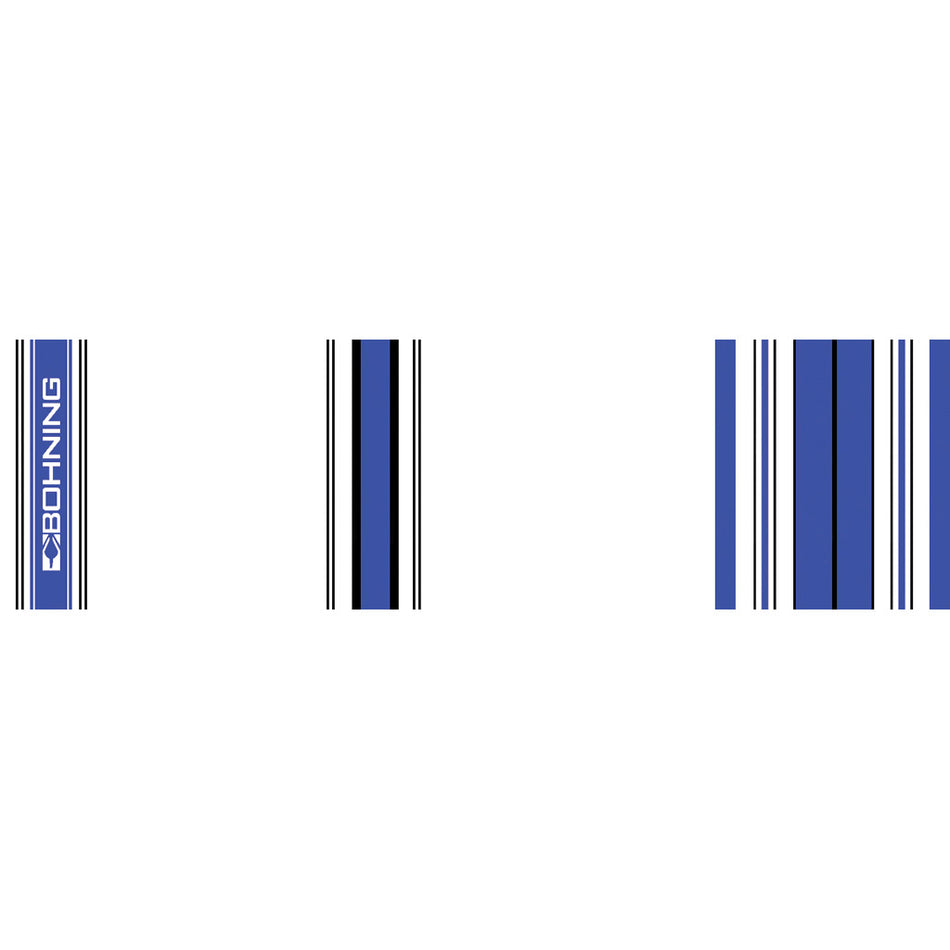Bohning Arrow Wraps Crested Blue 7 in. Standard 13 pk.