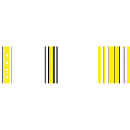 Bohning Arrow Wraps Crested Yellow 7 in. Standard 13 pk.
