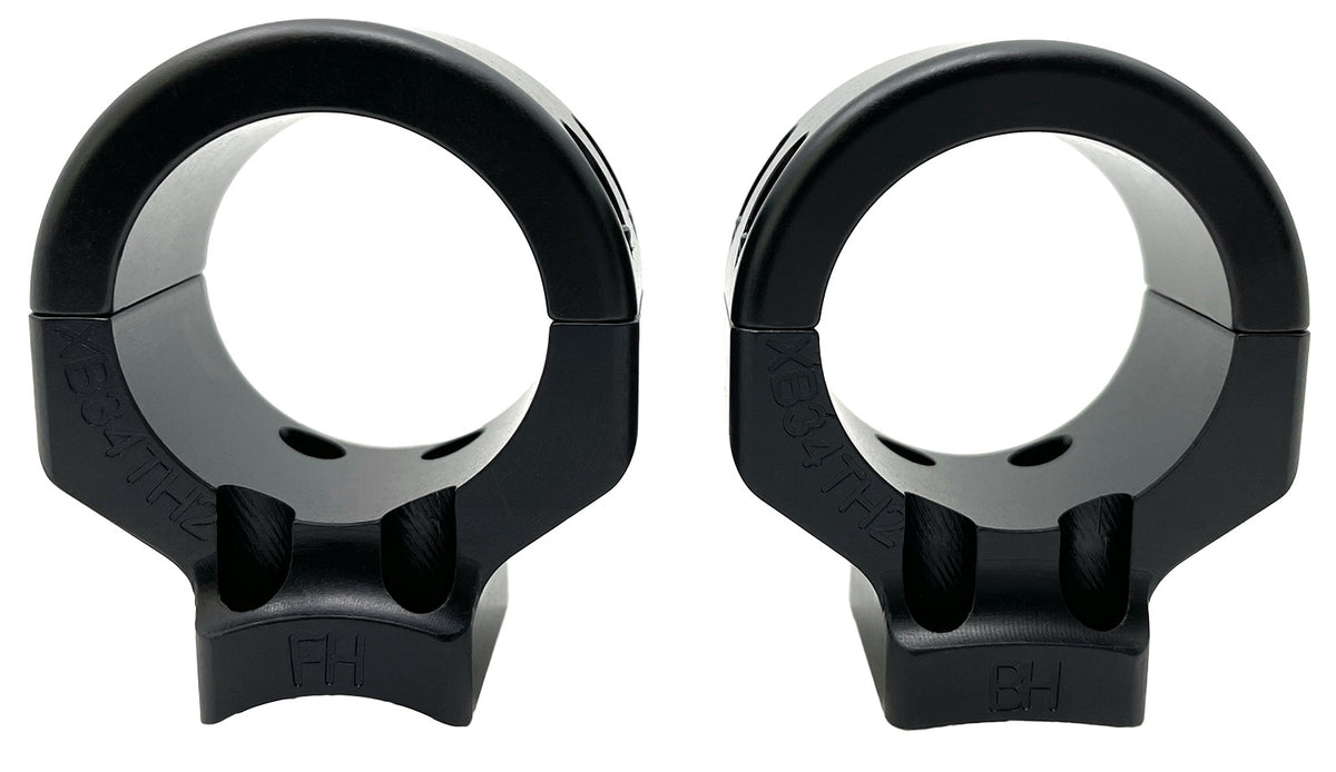 DNZ XB34TH2 Game Reaper 2 Scope Mount/Ring Combo Matte Black 34mm Browning X Bolt