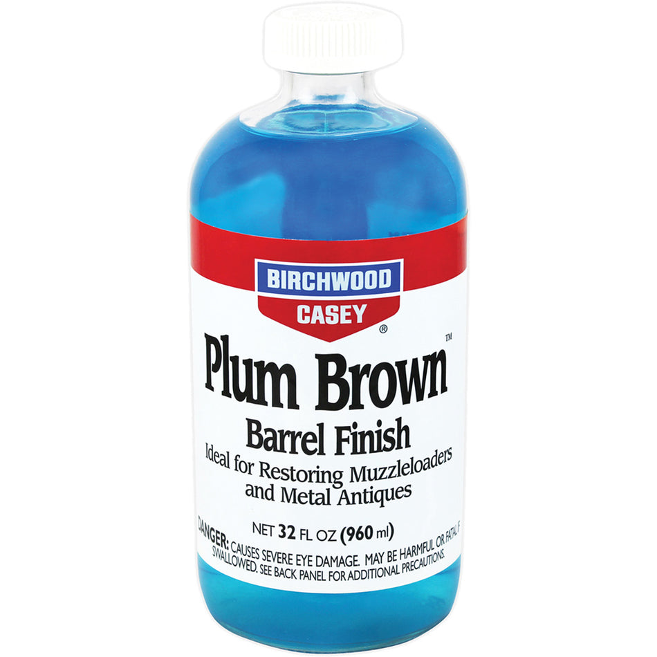 Birchwood Casey Plum Brown Barrel Finish 32 oz.
