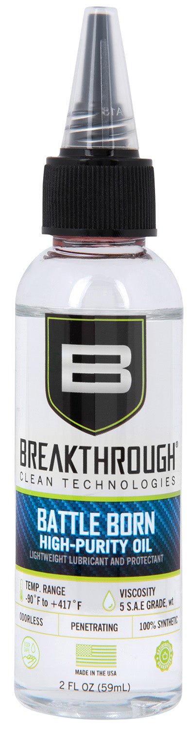 Breakthrough Clean BTO2OZ Battle Born High-Purity Oil 2 oz Squeeze Bottle
