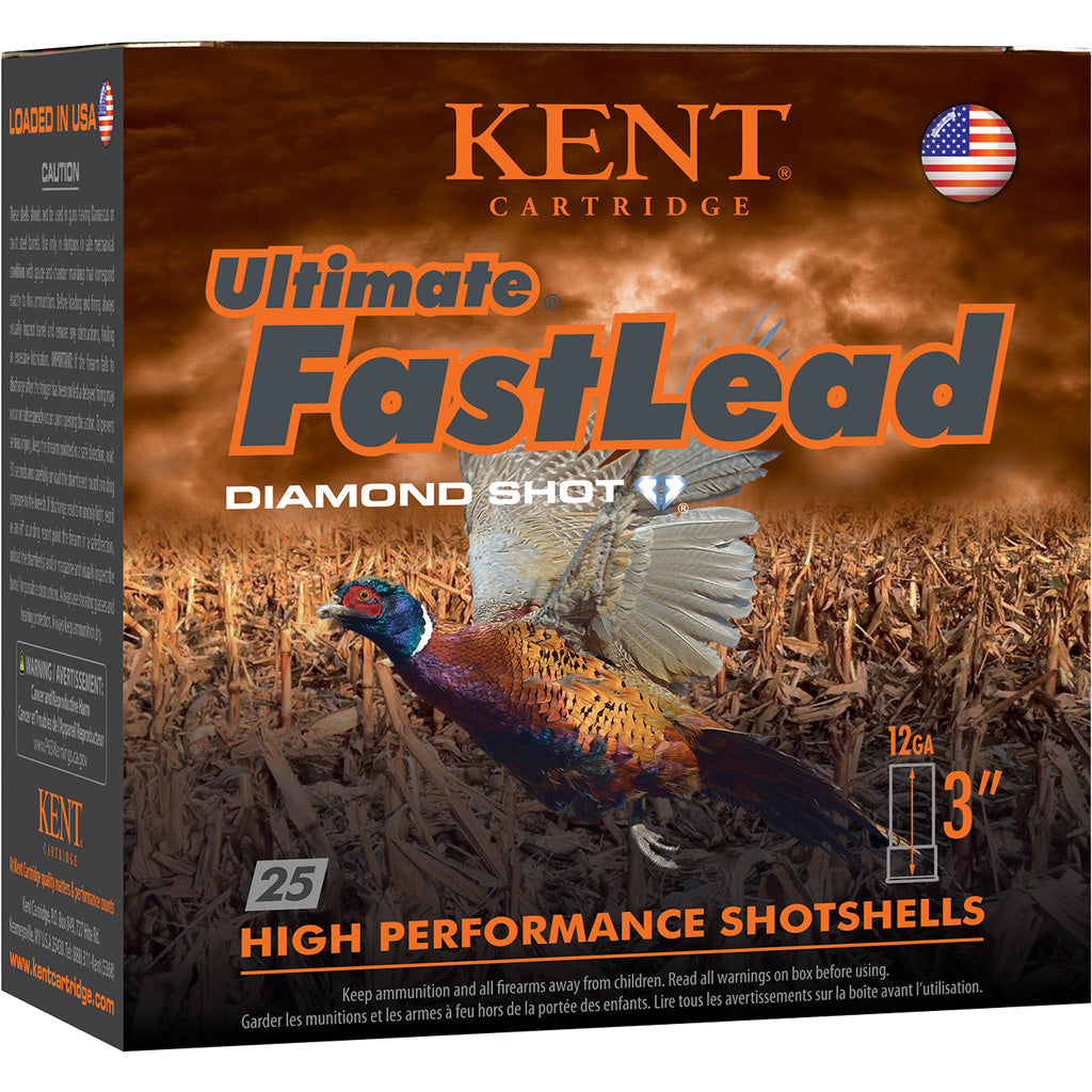 Kent Cartridge Ultimate Fast Lead 12 Gauge 3" 1 3/4 oz #6 Shot