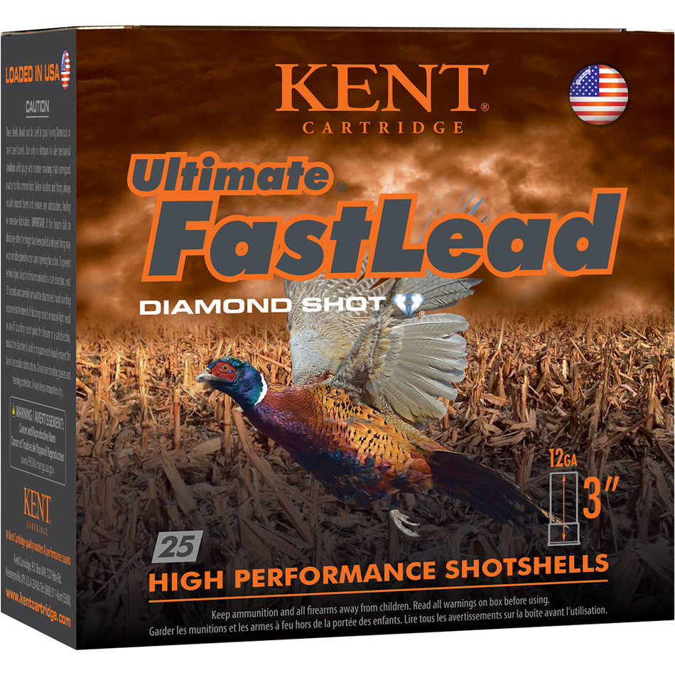 Kent Cartridge Ultimate Fast Lead 12 Gauge 3" 1 3/4 oz #6 Shot