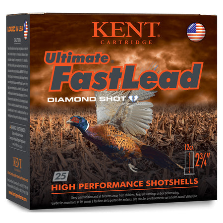 Kent Cartridge Ultimate Fast Lead 12 Gauge 2 3/4" 1 1/4 oz #7.5 Shot