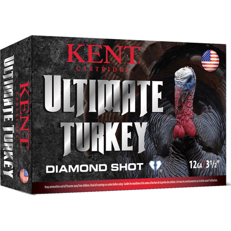 Kent Cartridge Ultimate Turkey Diamond Shot 12 Gauge 2.75 in 1-5/8 oz #5