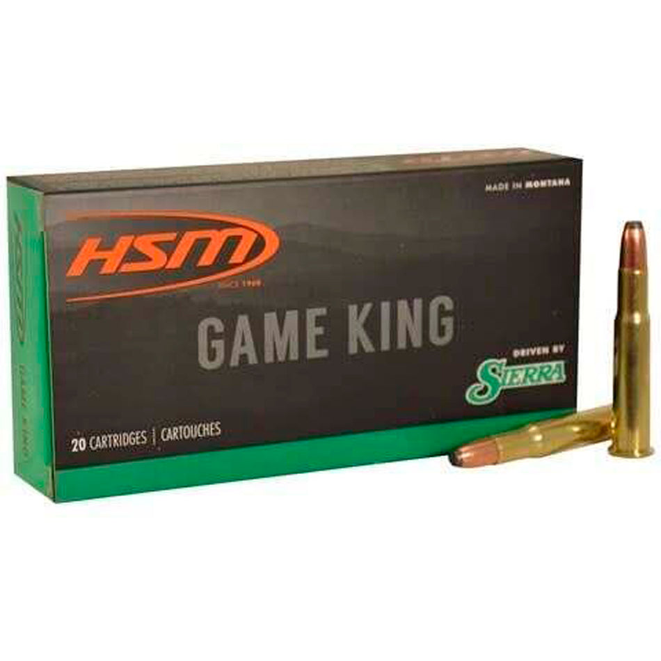 HSM HSM30308N Game King Spitzer Boat Tail 170 Grain .30-30 Winchester