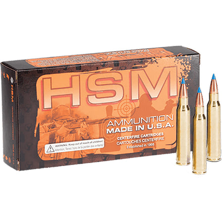 HSM .223 Remington Varmint 50gr PolyTip Ammo