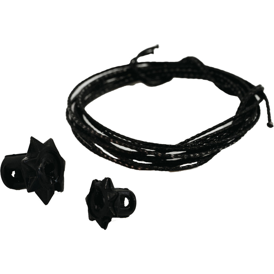 Bowmar Recurve Nose Button Black 2 pc. Small/Large