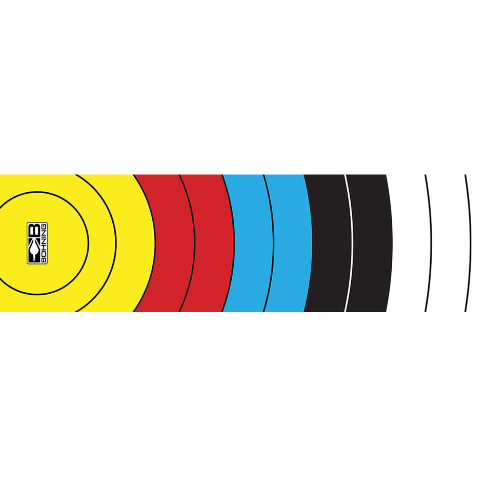 Bohning Arrow Wraps Target Face 4 in. Small 13 pk.