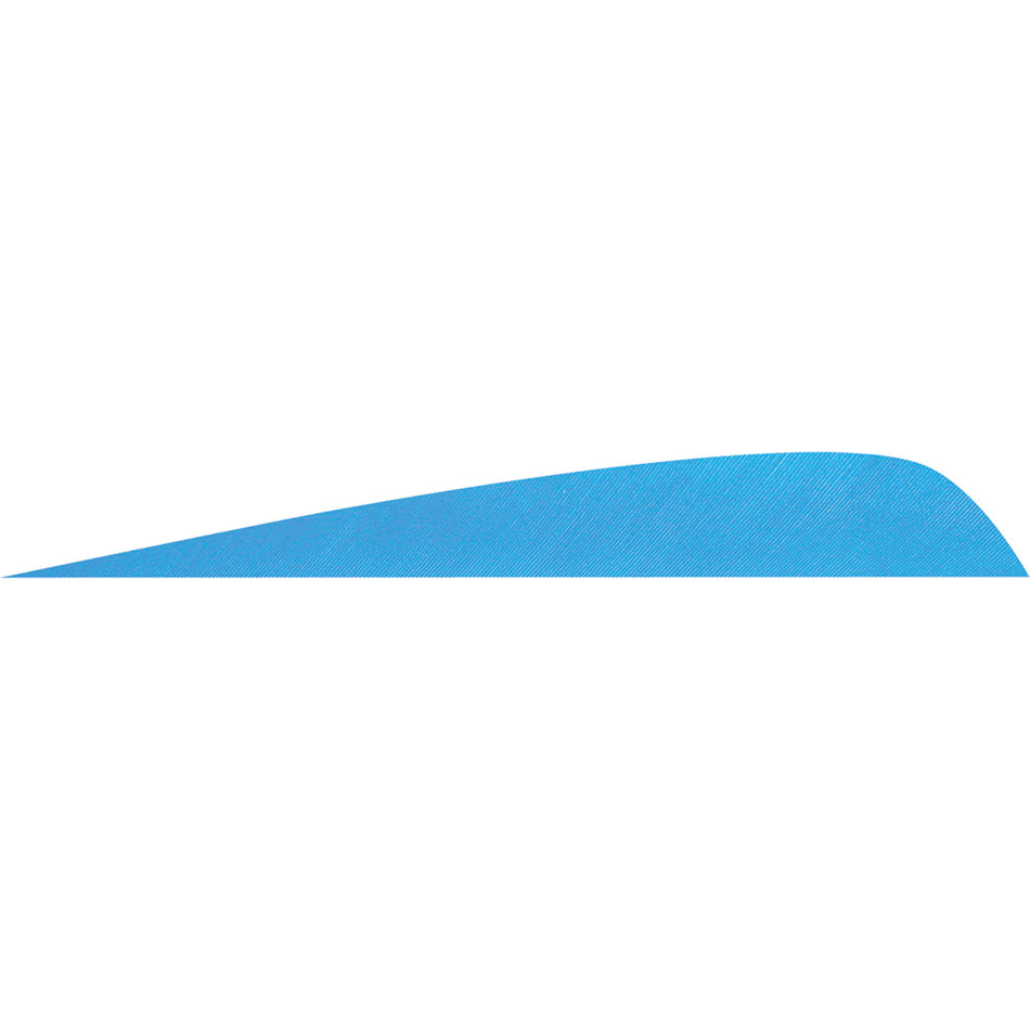 Gateway Parabolic Feathers Sky Blue 4 in. LW 50 pk.