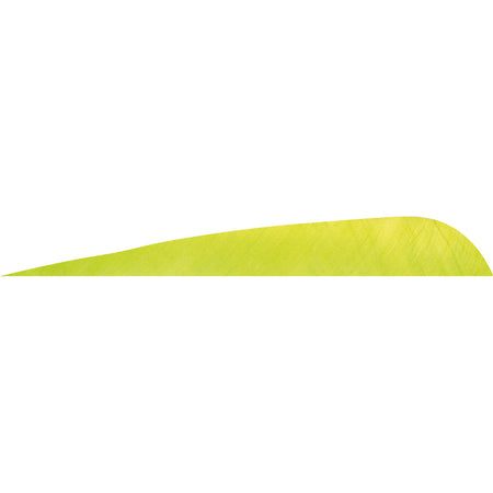 Gateway Parabolic Feathers Lemon Lime 4 in. RW 50 pk.