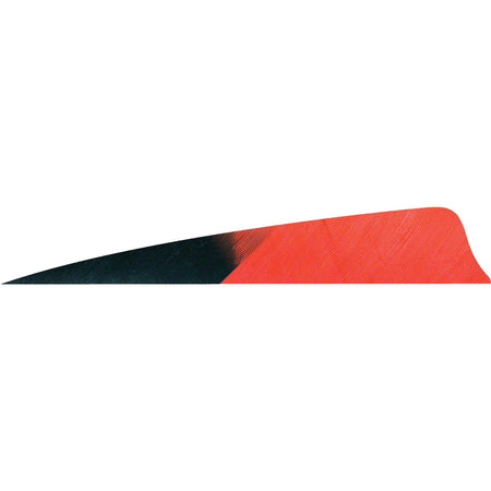 Gateway Shield Cut Feathers Kuru Red 4 in. RW 50 pk.