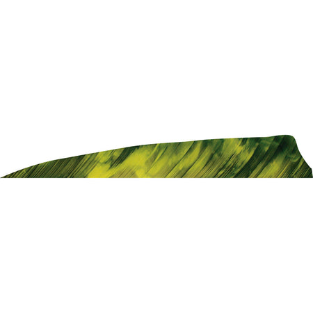 Gateway Shield Cut Feathers Tre Yellow 4 in. RW 50 pk.