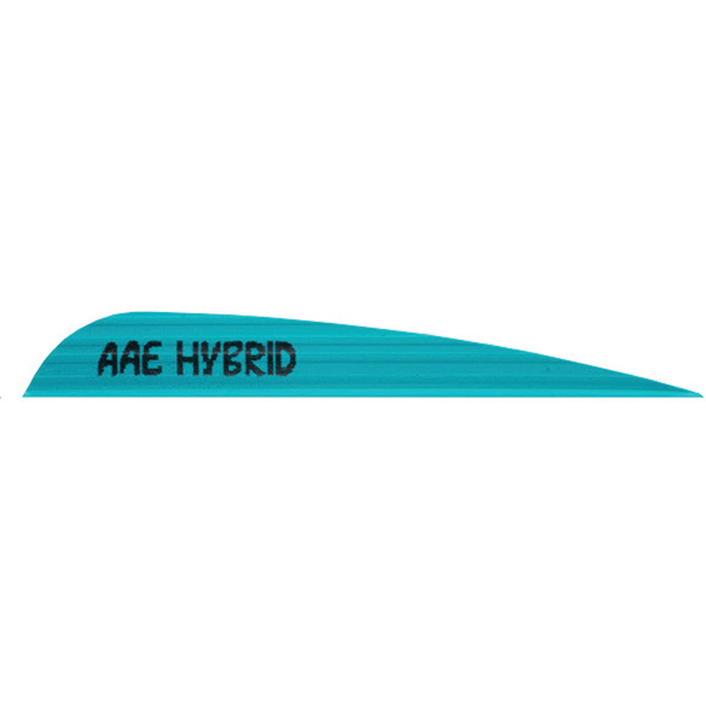 AAE Hybrid 40 Vanes Teal 3.8 in. 100 pk.