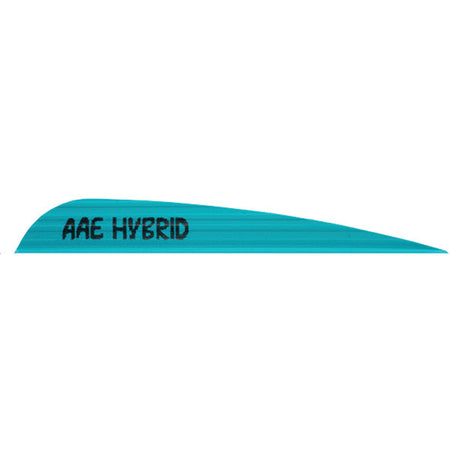 AAE Hybrid 40 Vanes Teal 3.8 in. 100 pk.