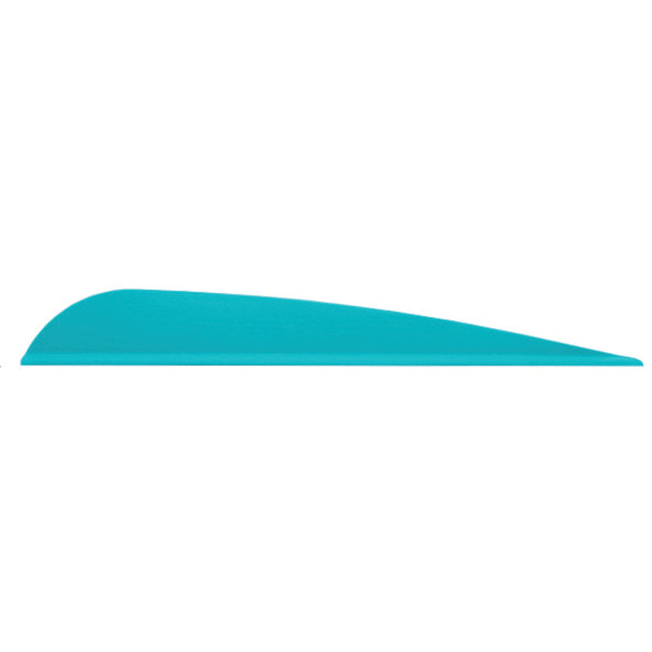 AAE Trad Vanes Teal 4 in. 50 pk.