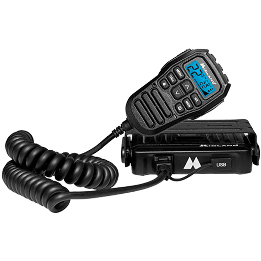 Midland 15 Watt Micro Mobile GMRS Radio Magnetic Mount Antenna