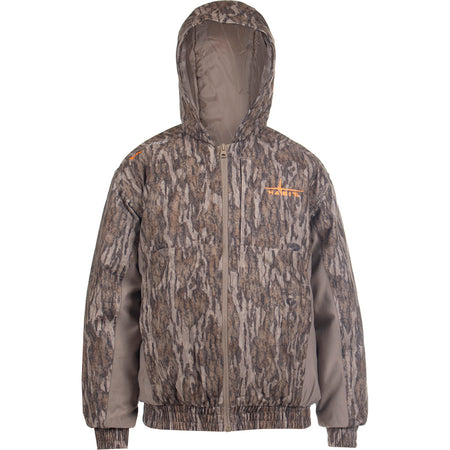 Habit Youth Cedar Branch Ins Waterproof Bomber YXL-Mossy Oak New Bottomland / Timberwolf