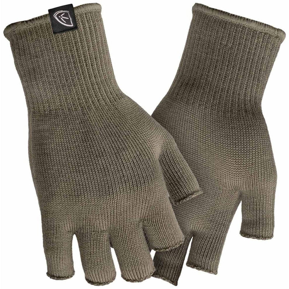 Blocker Finisher Merino Fingerless Gloves Flint Large