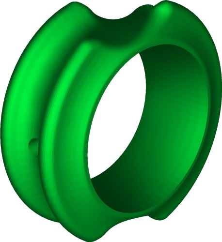 G5 PEEP SIGHT META PRO LARGE HUNTER 1/4" GREEN