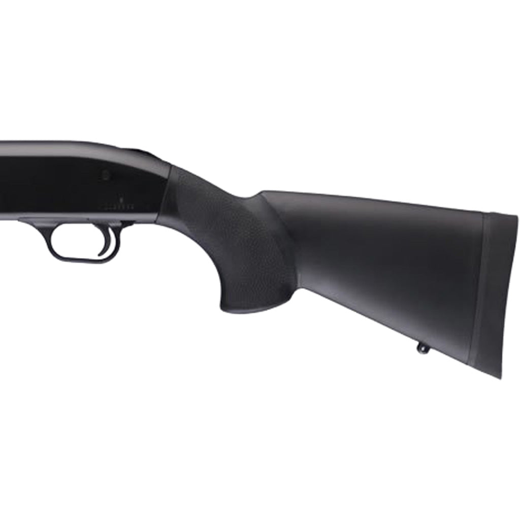 Hogue Stock Over Molded, Fits Mossberg 500, 12" Length Of Pull, Black 05030