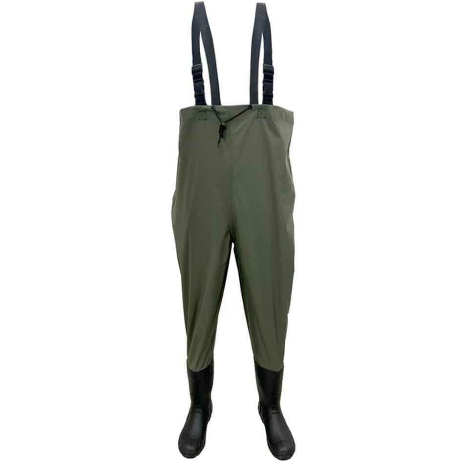 Frogg Togg Cascades v3 Lug Sole Chest Wader Forest Green Size 10
