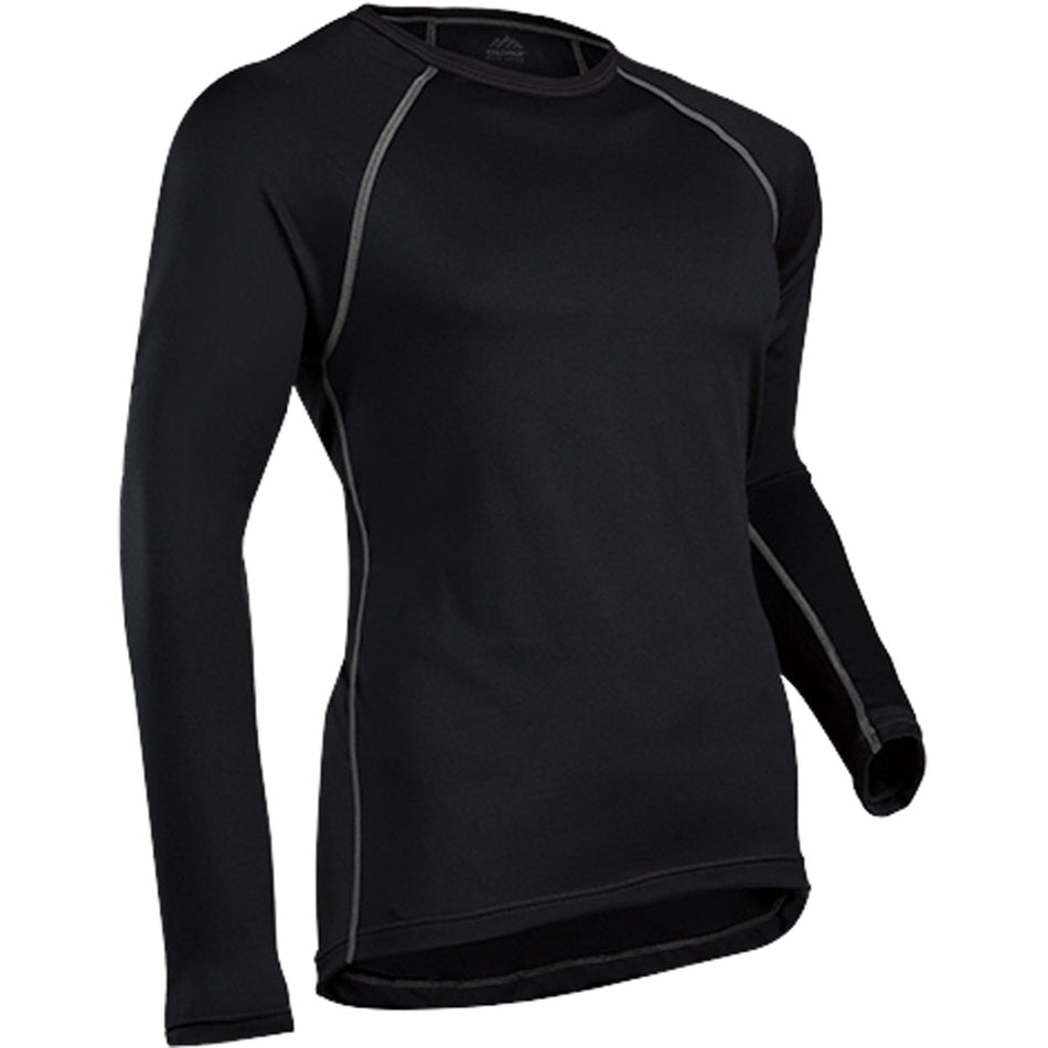 ColdPruf Quest Performance Crew Baselayer Black Medium