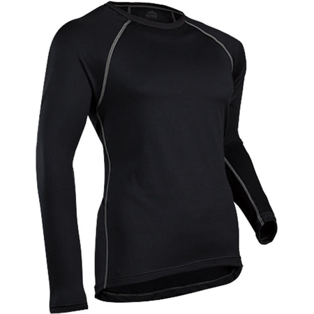 ColdPruf Quest Performance Crew Baselayer Black Large