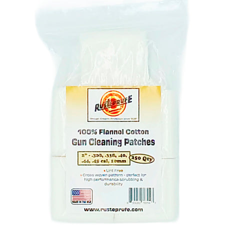 Rusteprufe 2" Flannel Cotton Cross Woven Patches 500ct