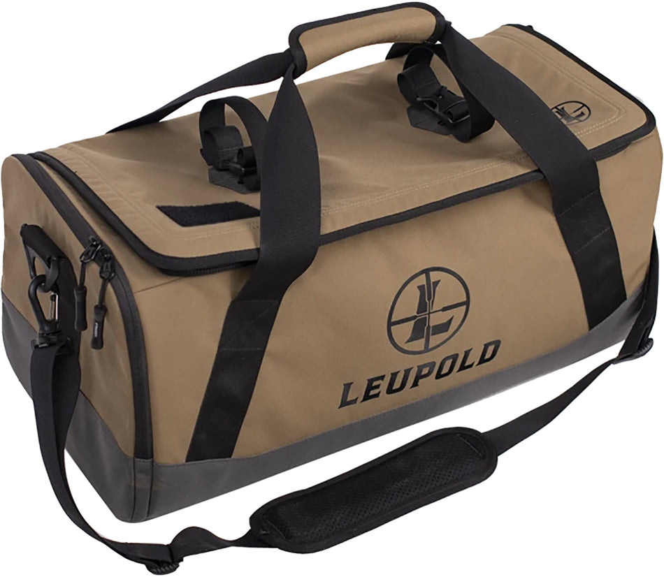 Leupold 182402 Optics Go Gear Tan/Black Nylon Duffle Bag 21" Long