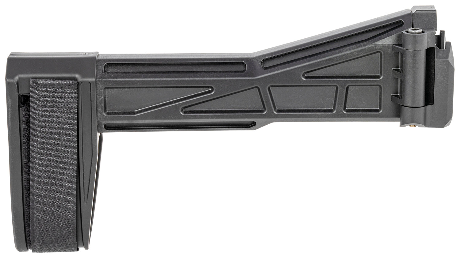 SB Tactical EVO201SB SBTEVO-G2 9.50" OAL Side Folding Black Synthetic for CZ Scorpion (Tube Not Included)