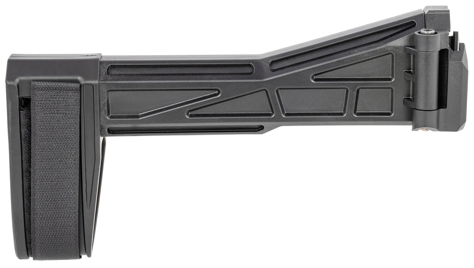 SB Tactical EVO201SB SBTEVO-G2 9.50" OAL Side Folding Black Synthetic for CZ Scorpion (Tube Not Included)