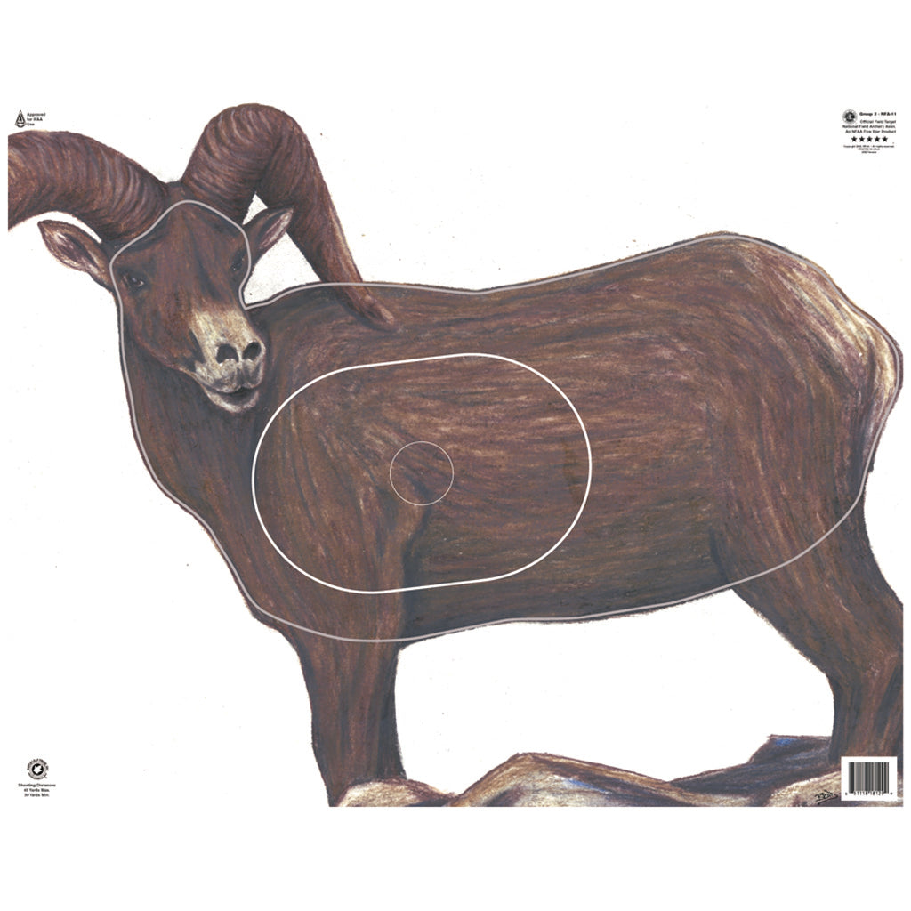 Maple Leaf NFAA Animal Faces Group 2 Ram