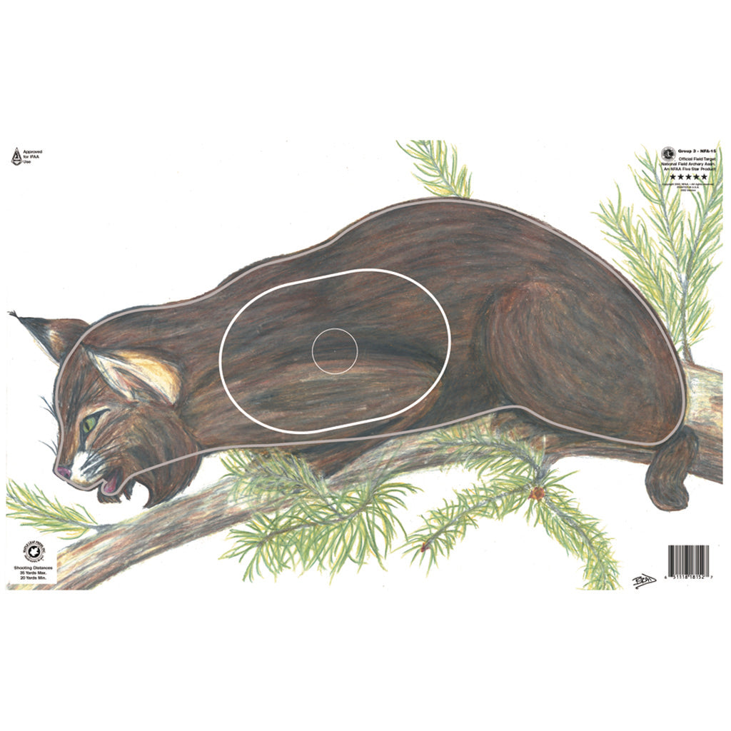 Maple Leaf NFAA Animal Faces Group 3 Lynx