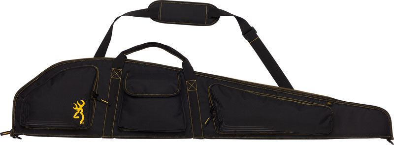 BROWNING BUCK MARK LOGO GUN CASE 50" RIFLE BLK/GLD W/SLING
