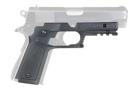 Recover Tactical CC3P0504 Frame Grip Gray Polymer Frame with Interchangeable Light & Dark Gray Panels for Standard Frame 1911