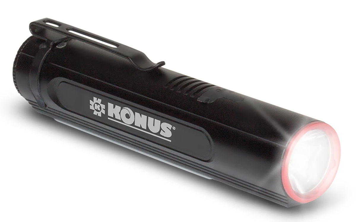 Konus 3930 KonusLight-2K Black 500/1000/2000 Lumens White LED
