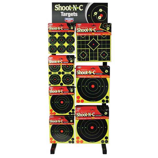 B/C TARGET DISPLAY SHOOT-N-C PRO TARGET ASSORTMENT SNC-PD 78/PK