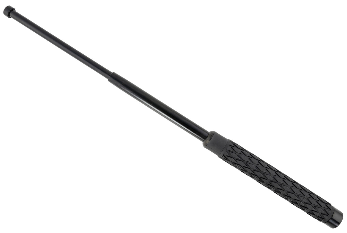 Uzi Accessories IMPEXP21 Civilian Protection Issue 21" Expandable Black HRC 15/16 Steel Black Textured Includes Sheath