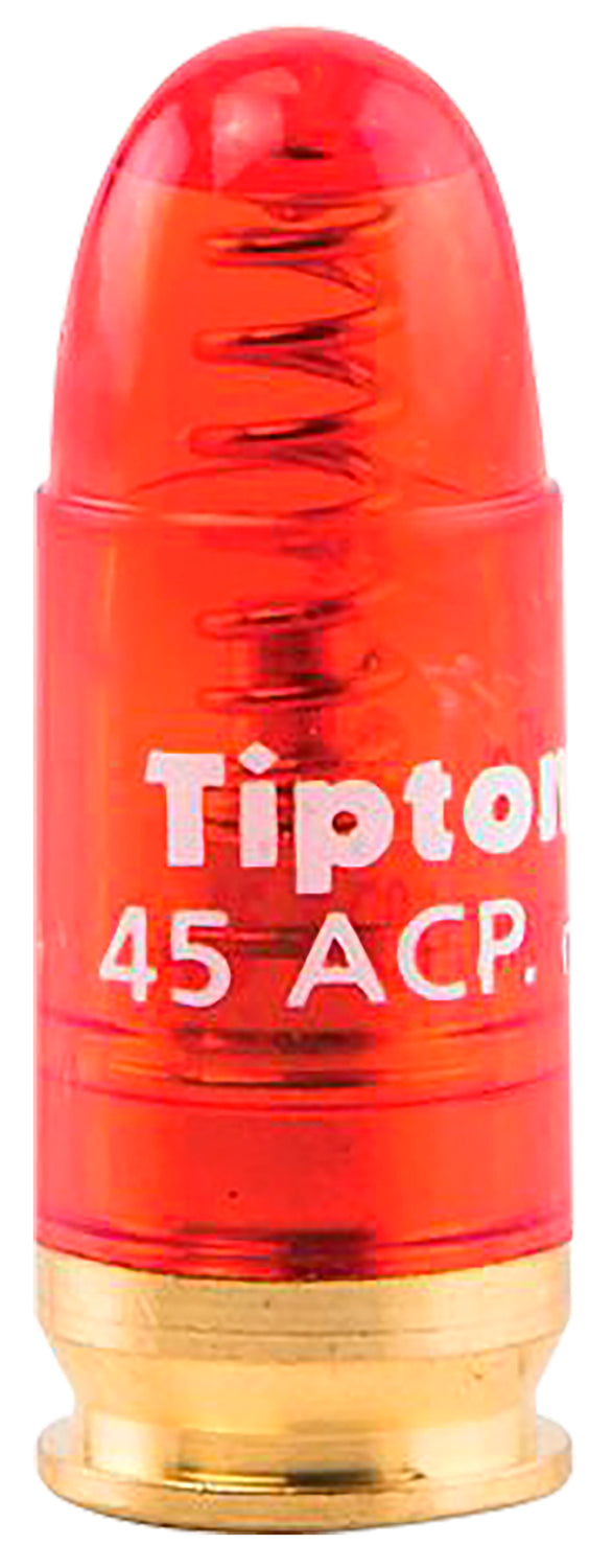 Tipton Snap Caps, Translucent Red, 45 ACP, 5-Pack 146331