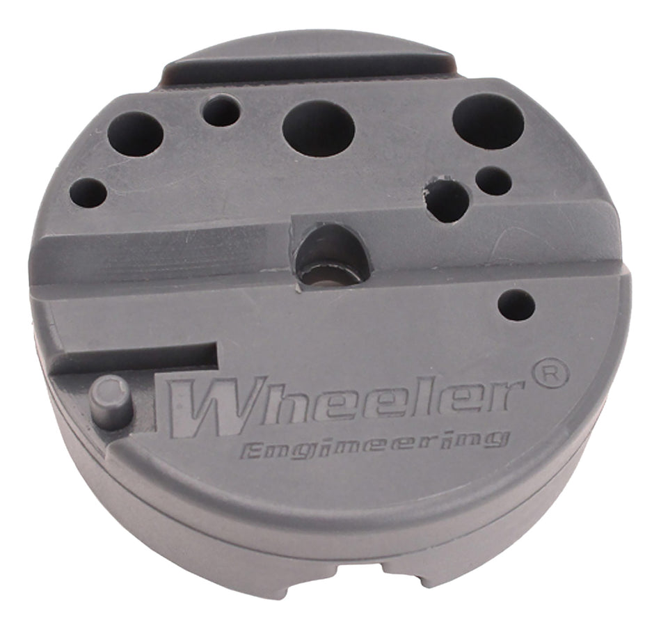 Wheeler 672215 Universal Bench Block Black Urethane Handgun 1 Pieces