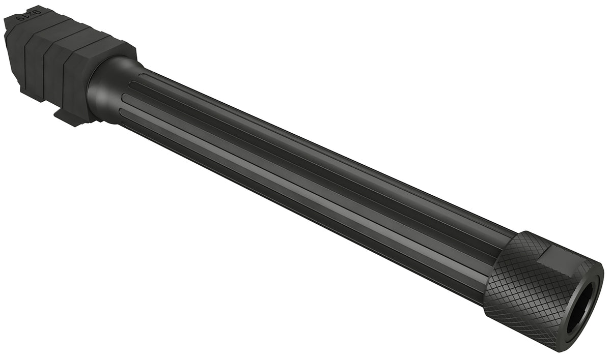 Canik PACN0022 TP9 Match Grade Black Melonite 9mm Luger Fits Mete SFX/Mete SFX Pro, Fluted Threaded