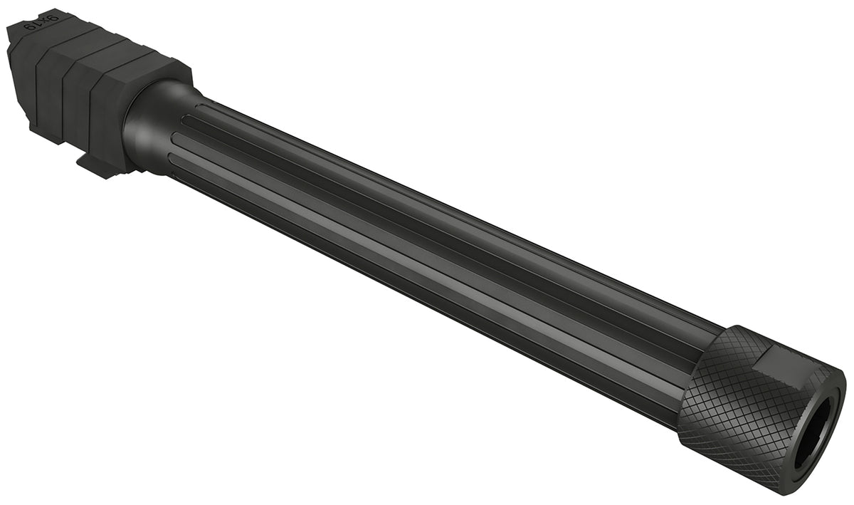 Century Arms PACN0023 Mete SFX 9mm Luger Black Steel Fluted/Threaded Match Grade Barrel Fits Mete, SFX Mete, SFX Pro