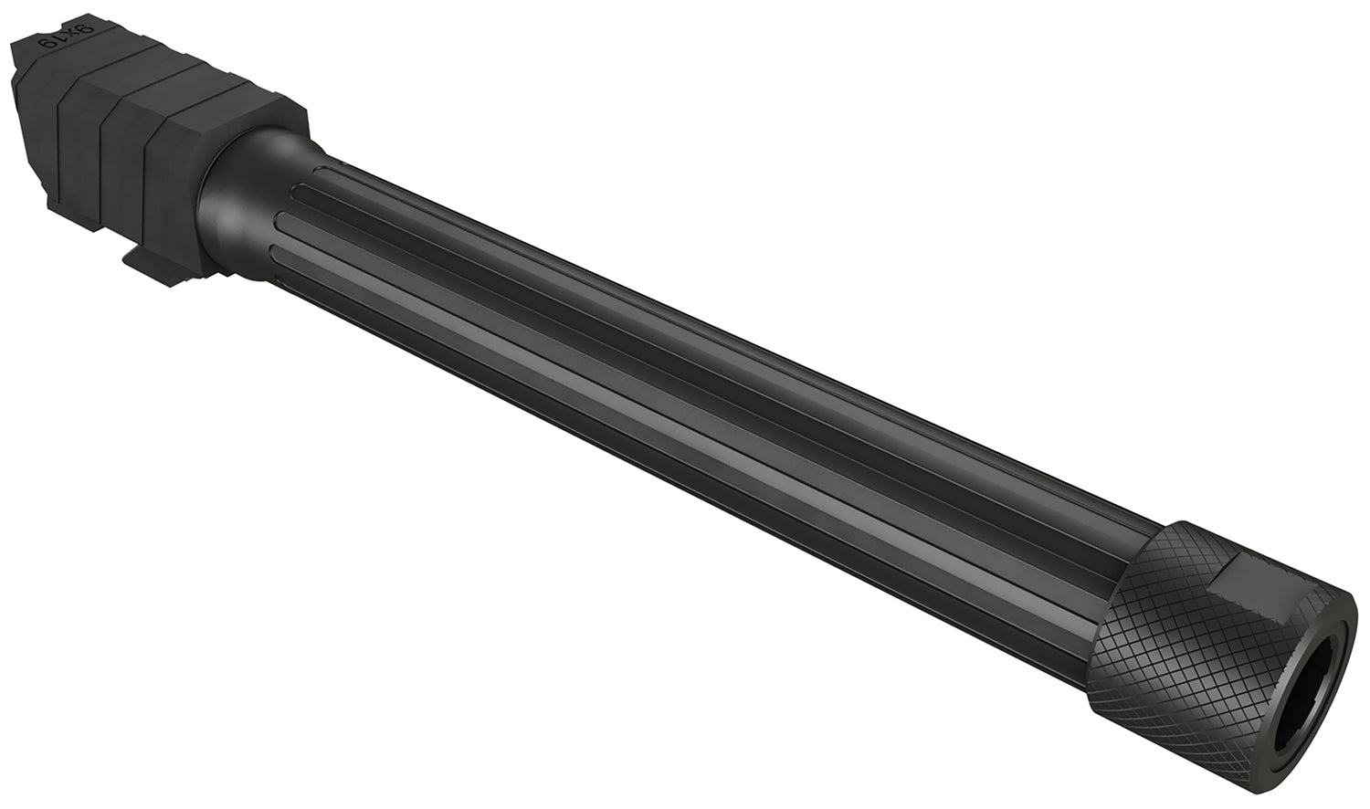 Century Arms PACN0023 Mete SFX 9mm Luger Black Steel Fluted/Threaded Match Grade Barrel Fits Mete, SFX Mete, SFX Pro