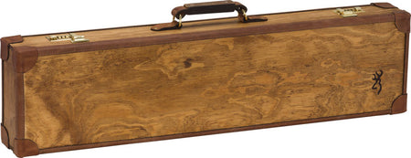 BROWNING LUGGAGE CASE O/U & BT TO 32" LIGHT MADERA WOOD GRAIN