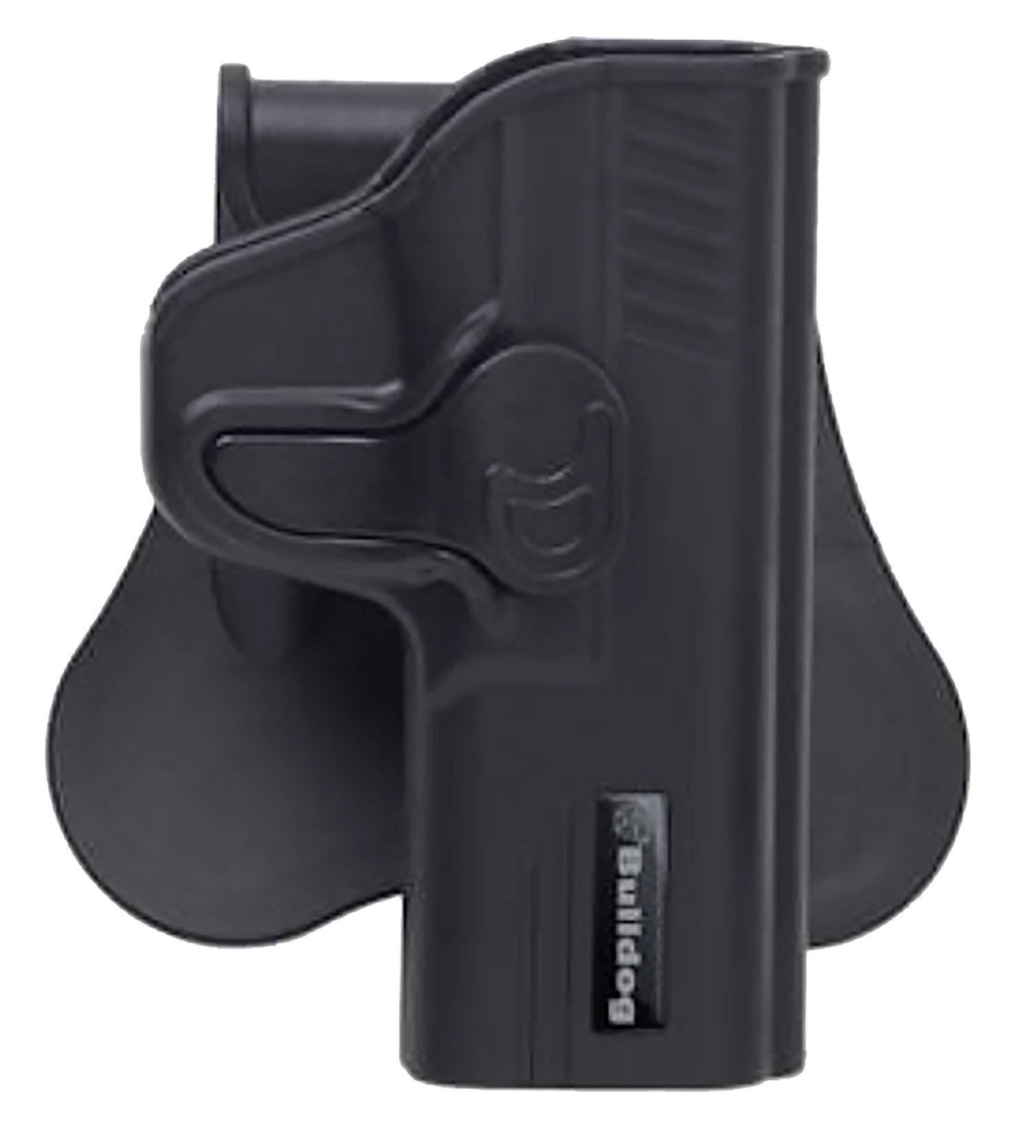 Bulldog RRSWMPSEZ Rapid Release OWB Black Polymer Paddle Fits S&W M&P Shield EZ Right Hand