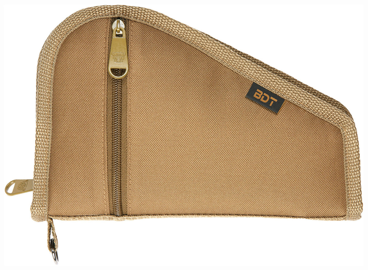 Bulldog BDT620T Deluxe With Pocket & Sleeve, Tan Water-Resistant Outer Shell, Impact-Resistant Padding, Heat-Resistant Quilted Lining 12"L x 6"H