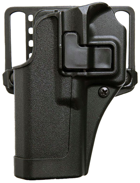 Blackhawk 410570BKR Serpa CQC OWB Size 70 Black Polymer Belt Loop/Paddle Fits Sig P365/P365XL Right Hand