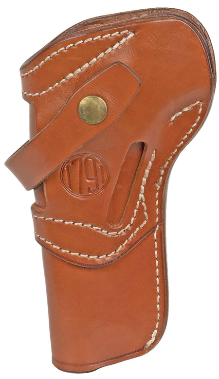 1791 Gunleather SARVH65CBRA RVH5.5 6.5 OWB Size 6.5 Classic Brown Leather Belt Loop Fits Ruger Wrangler/Colt SSA Ambidextrous